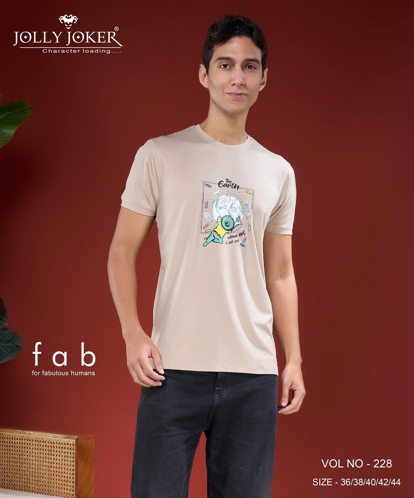 Vol 228 Jolly Joker Tencil Mens Tshirts Wholesale Price