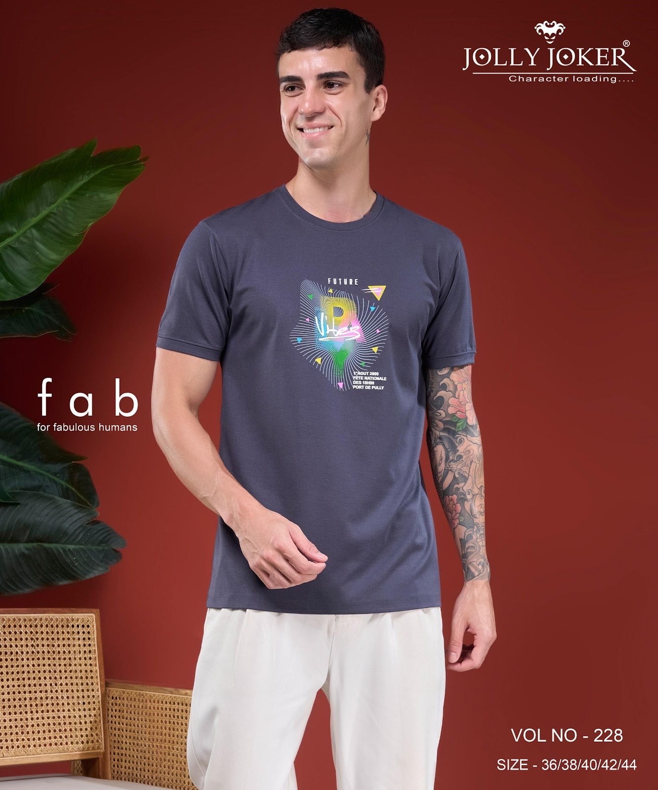 Vol 228 Jolly Joker Tencil Mens Tshirts Wholesale Price