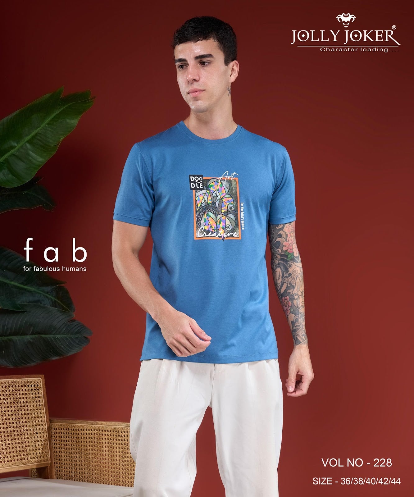 Vol 228 Jolly Joker Tencil Mens Tshirts Wholesale Price