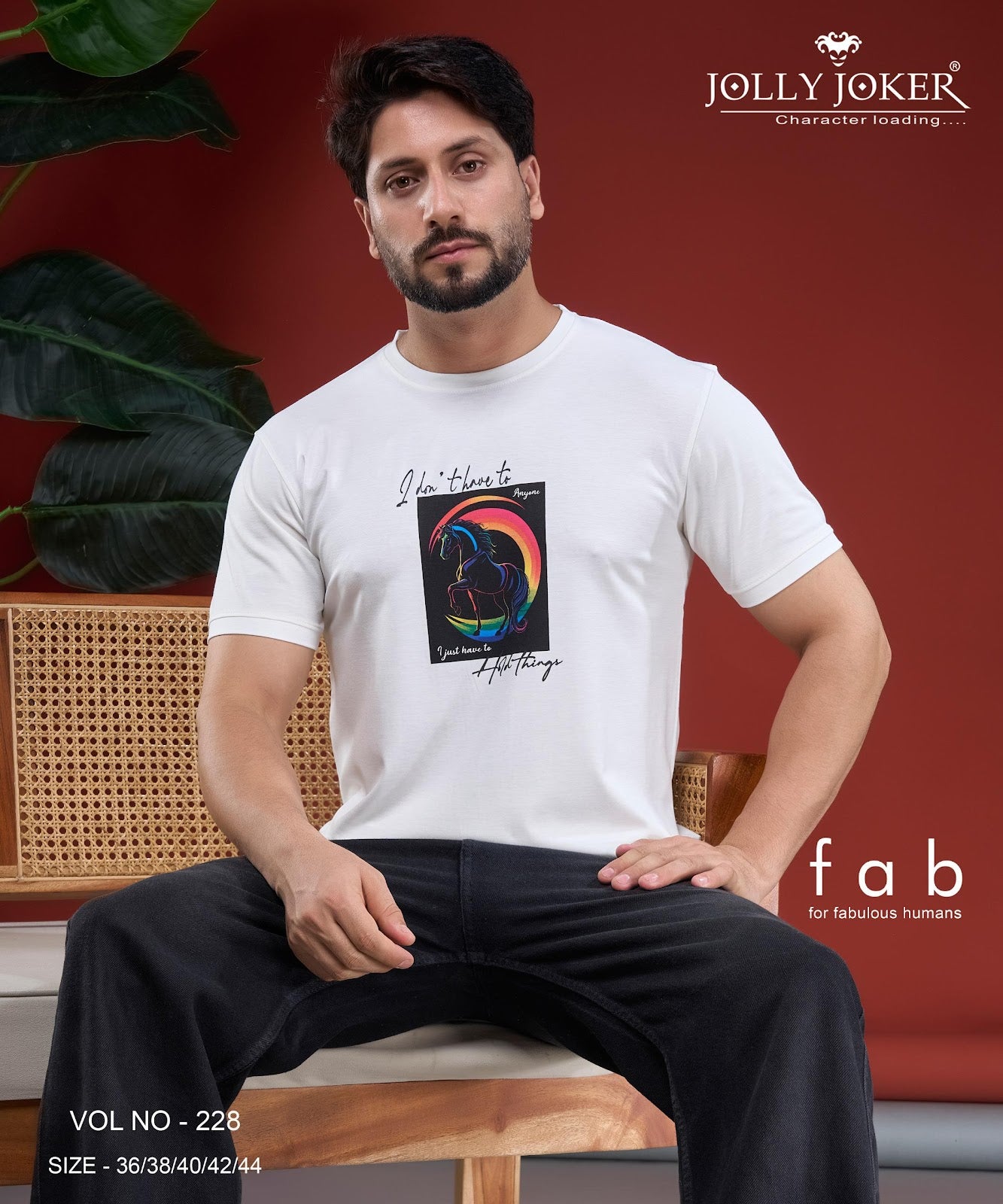 Vol 228 Jolly Joker Tencil Mens Tshirts Wholesale Price