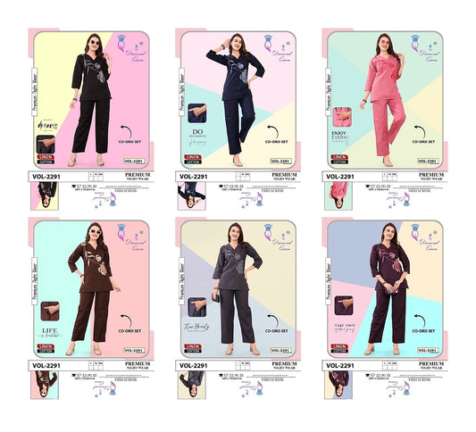 Vol 2291 Diamond Queen Linen Co Ord Set Manufacturer Gujarat