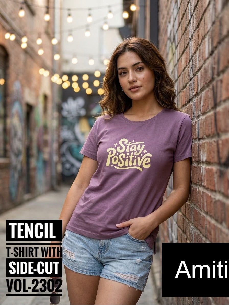 Vol 2302 Amiti Tencil Women Tshirt Supplier