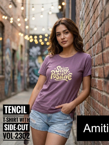Vol 2302 Amiti Tencil Women Tshirt Supplier