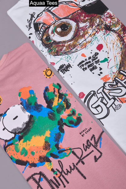 Vol 230 Aquaa Tees Cotton Looper Mens Tshirts Wholesaler Gujarat