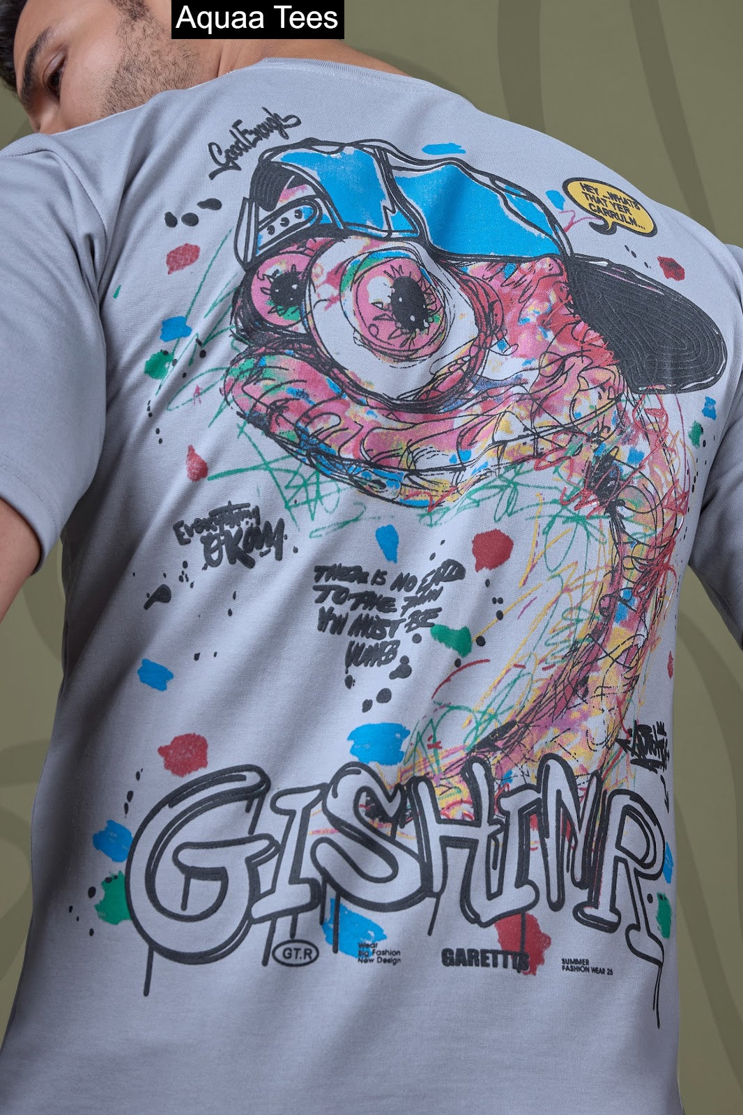 Vol 230 Aquaa Tees Cotton Looper Mens Tshirts Wholesaler Gujarat