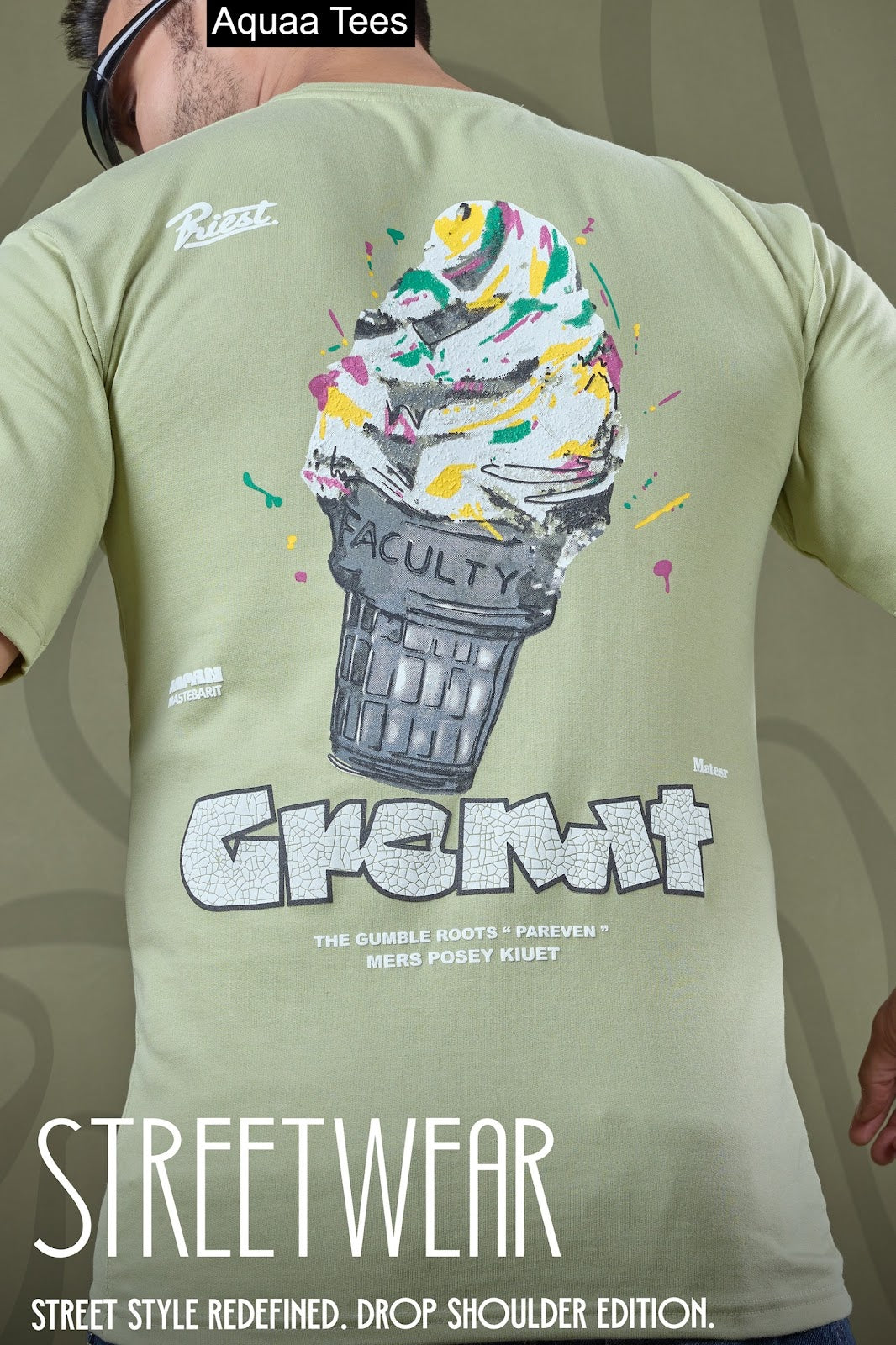 Vol 230 Aquaa Tees Cotton Looper Mens Tshirts Wholesaler Gujarat