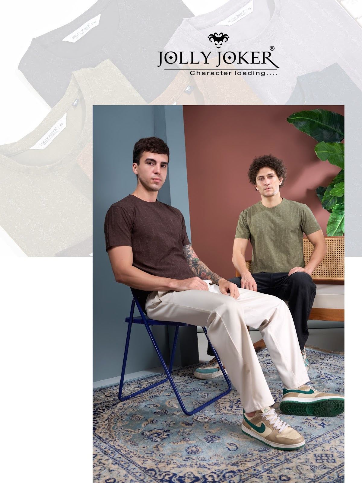 Vol 230 Jolly Joker Imported Mens Tshirts Exporter