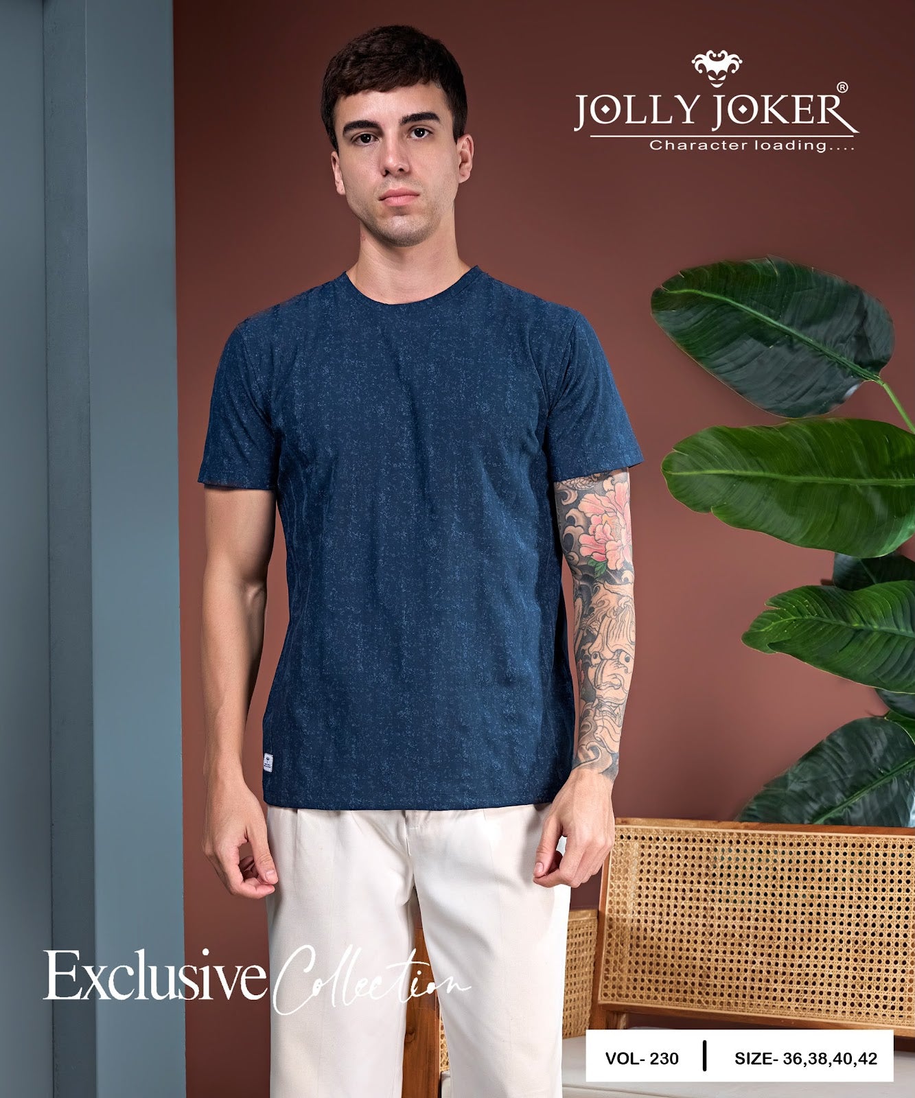 Vol 230 Jolly Joker Imported Mens Tshirts Exporter