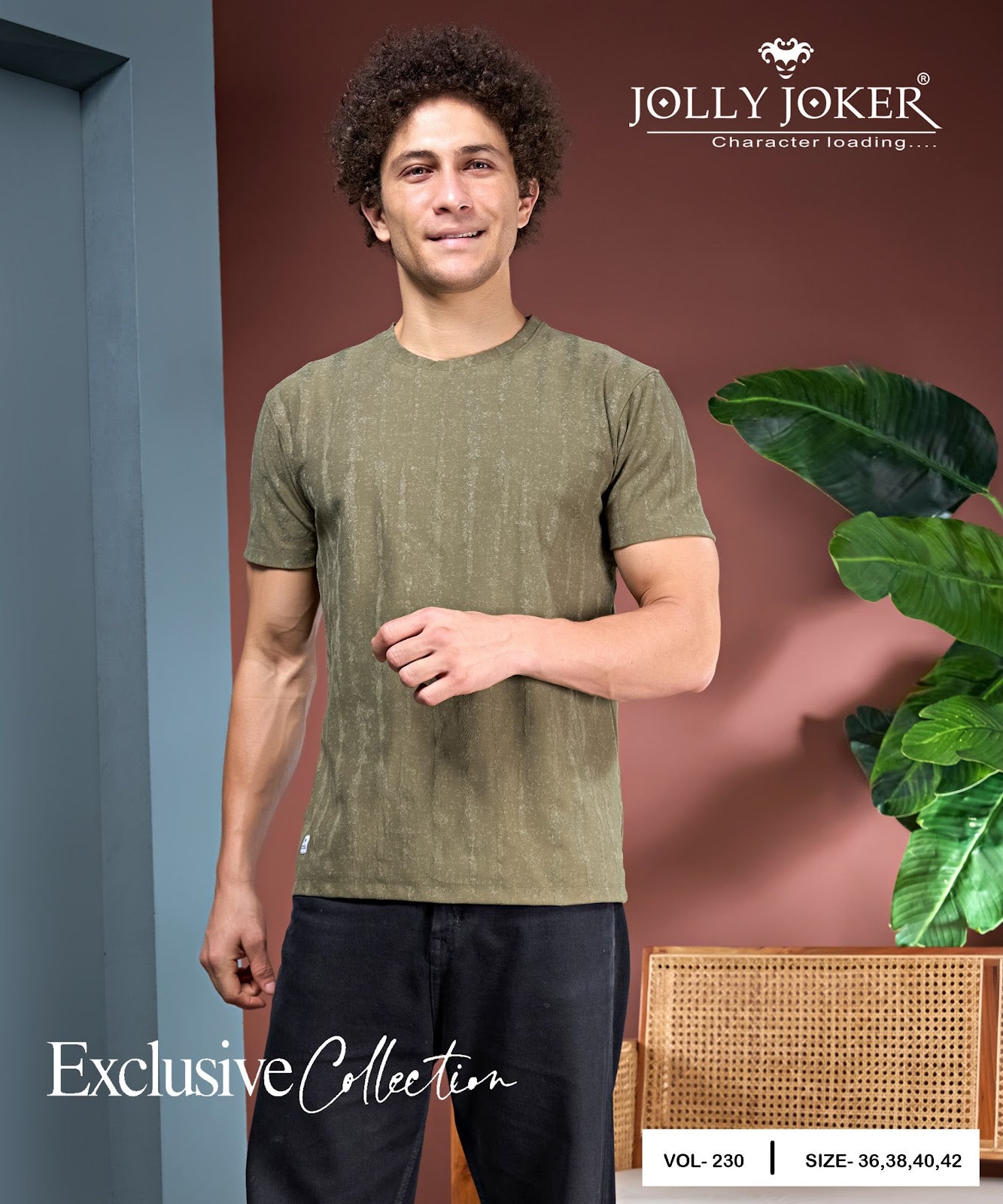 Vol 230 Jolly Joker Imported Mens Tshirts Exporter