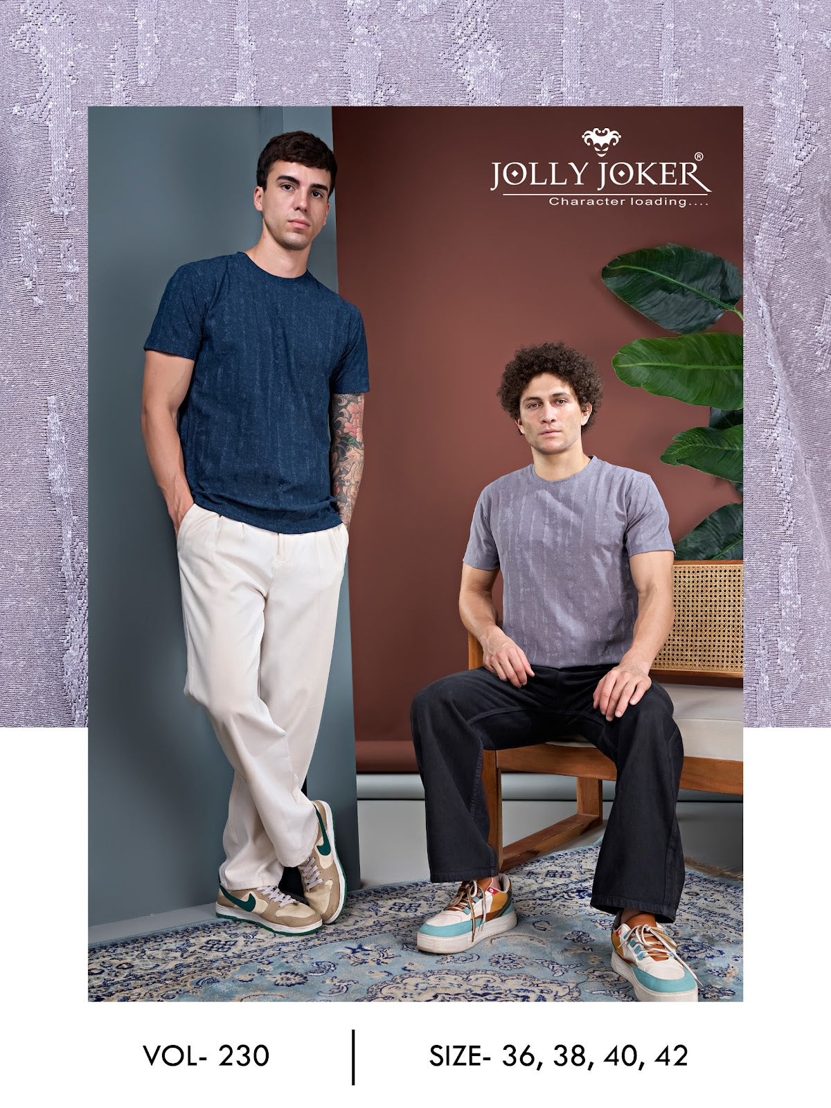 Vol 230 Jolly Joker Imported Mens Tshirts Exporter