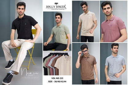 Vol 235 Jolly Joker Cotton Mens Tshirts Wholesale Price