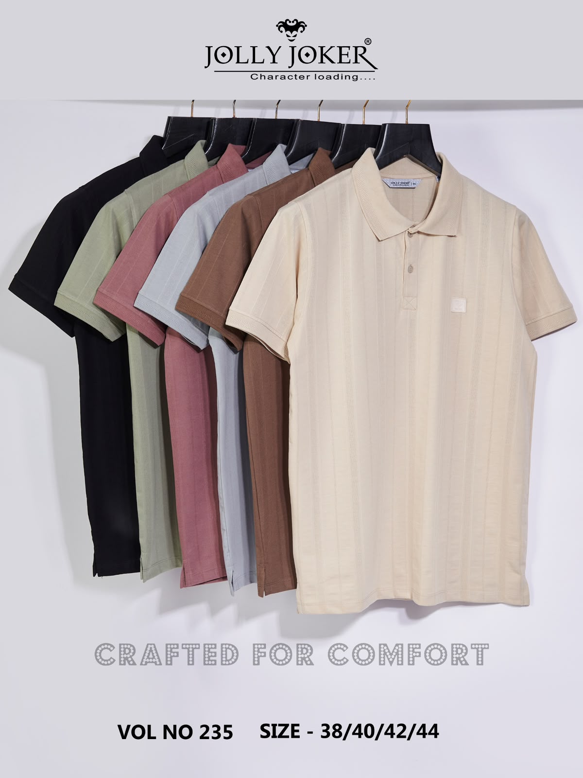 Vol 235 Jolly Joker Cotton Mens Tshirts Wholesale Price