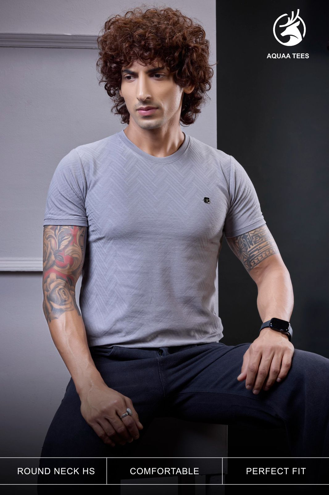 Lot 238 Aquaa Tees Cotton Mens Tshirts Wholesale