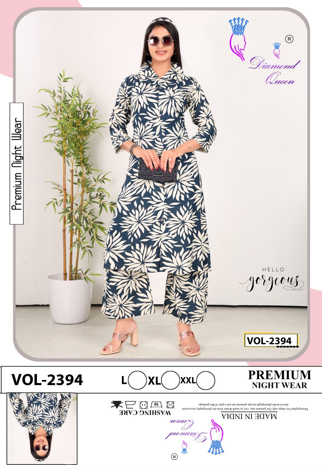 Vol 2394 Diamond Queen Rayon Co Ord Set Exporter Ahmedabad