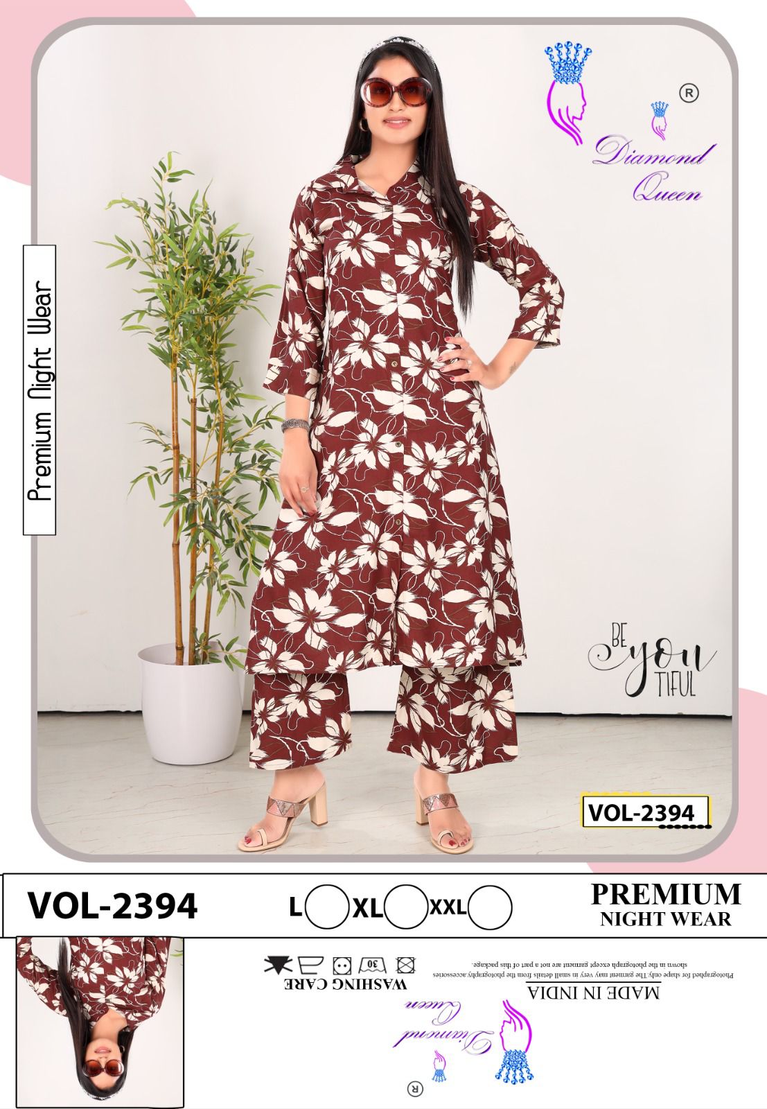 Vol 2394 Diamond Queen Rayon Co Ord Set Exporter Ahmedabad