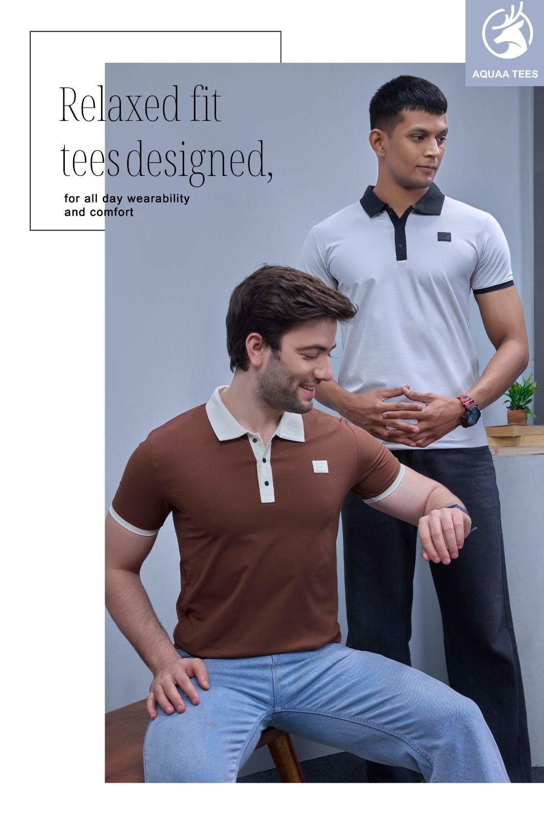 Vol 248 Aquaa Tees Cotton Mens Tshirts Supplier Ahmedabad