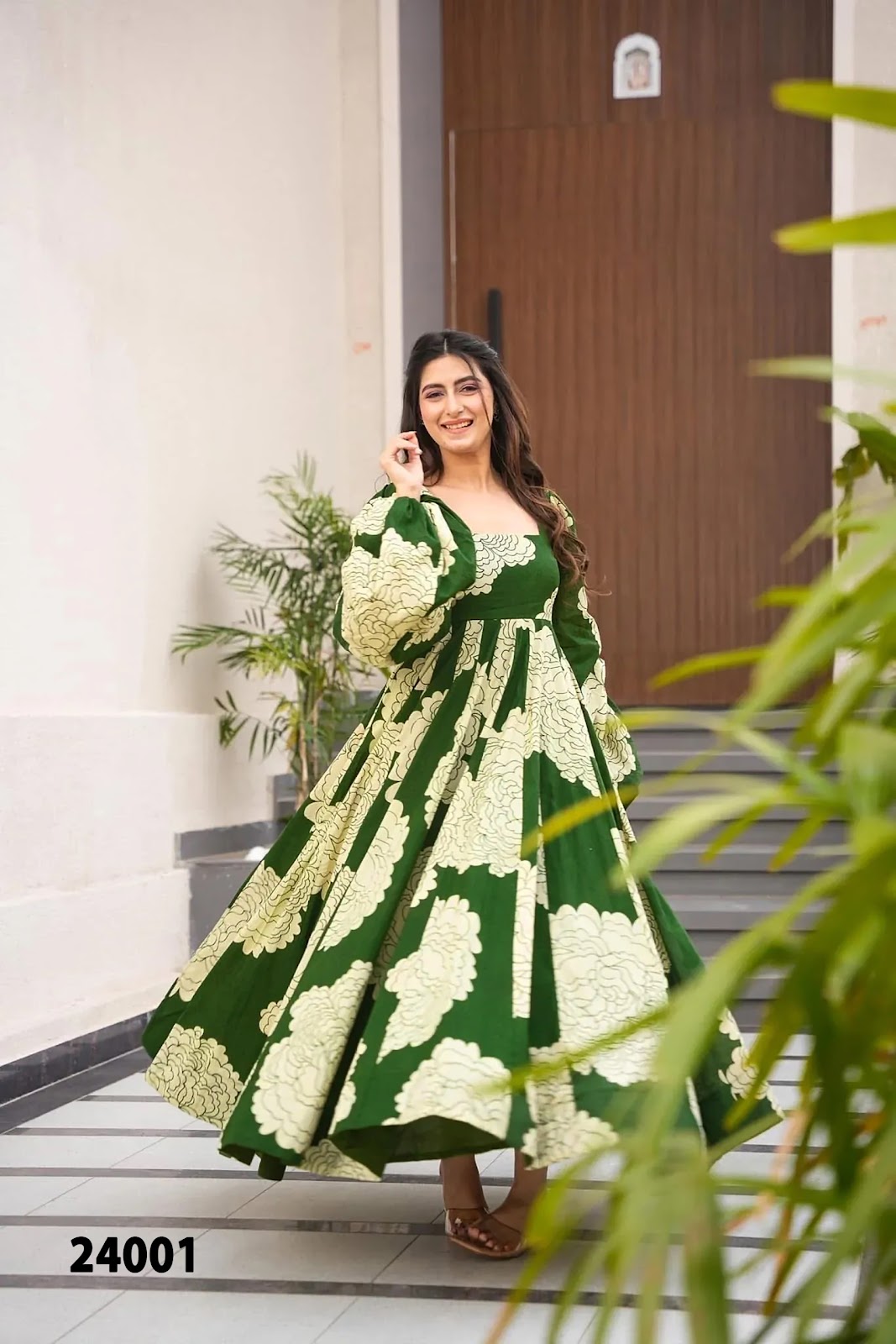 Vol 24 Lucaya Rayon One Piece Gown Wholesale