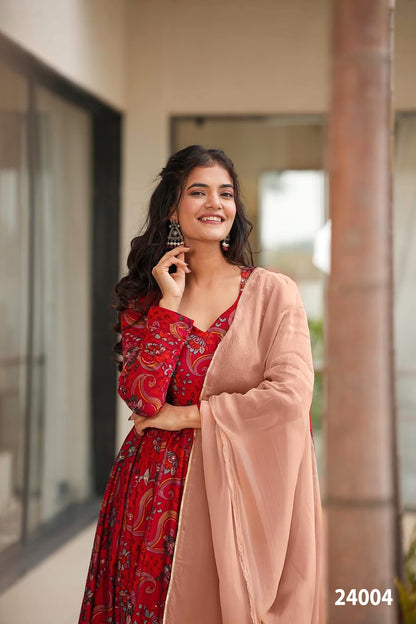 Vol 24 Lucaya Rayon One Piece Gown Wholesale