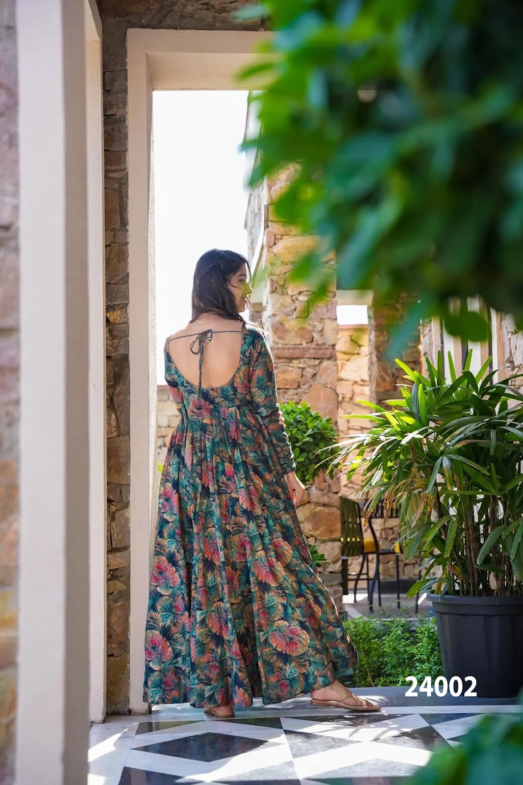 Vol 24 Lucaya Rayon One Piece Gown Wholesale