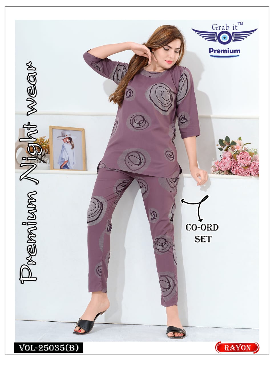 Vol 25035 B Grab It Rayon Co Ord Set Manufacturer Ahmedabad