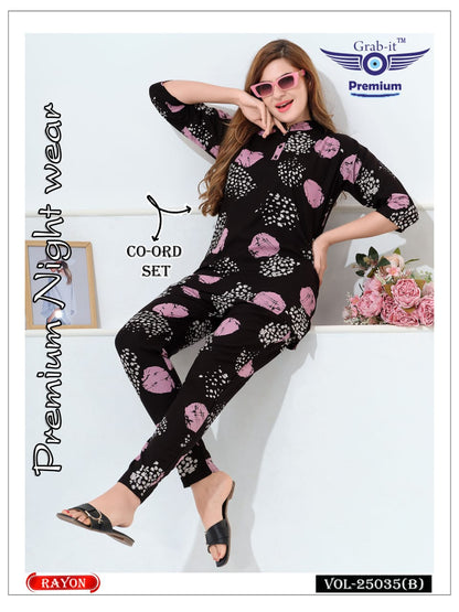 Vol 25035 B Grab It Rayon Co Ord Set Manufacturer Ahmedabad