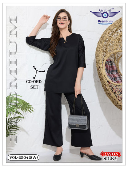 Vol 25042 A Grab It Rayon Co Ord Set Exporter