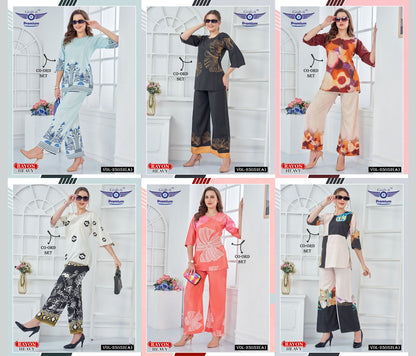 Vol 25052 A Grab It Heavy Reyon Co Ord Set Manufacturer Ahmedabad