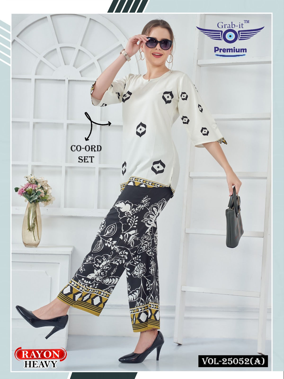 Vol 25052 A Grab It Heavy Reyon Co Ord Set Manufacturer Ahmedabad