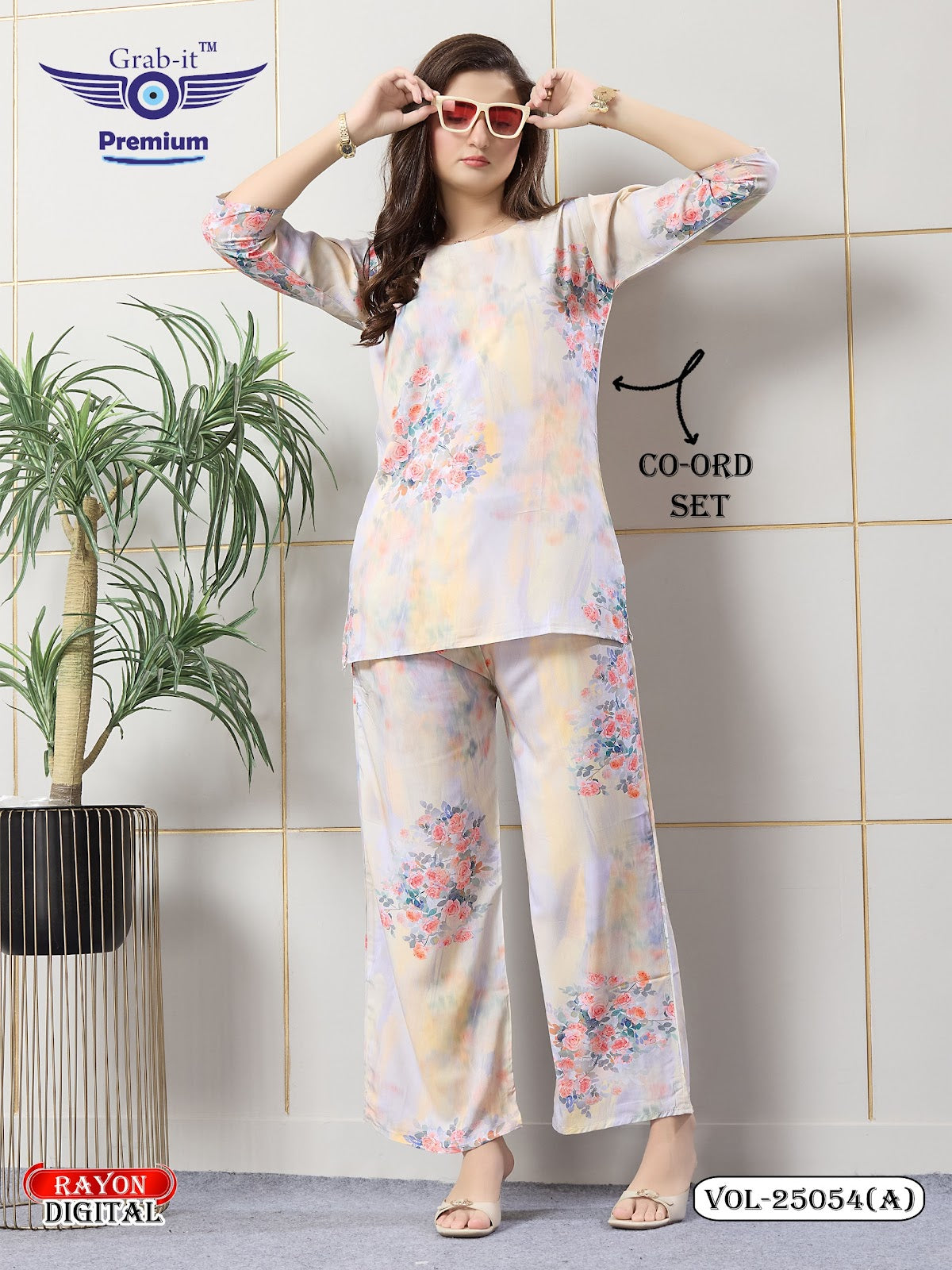 Vol 25054 A Grab It Rayon Co Ord Set Manufacturer Ahmedabad