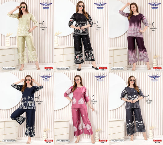 Vol 25057 B Grab It Rayon Co Ord Set Manufacturer Gujarat
