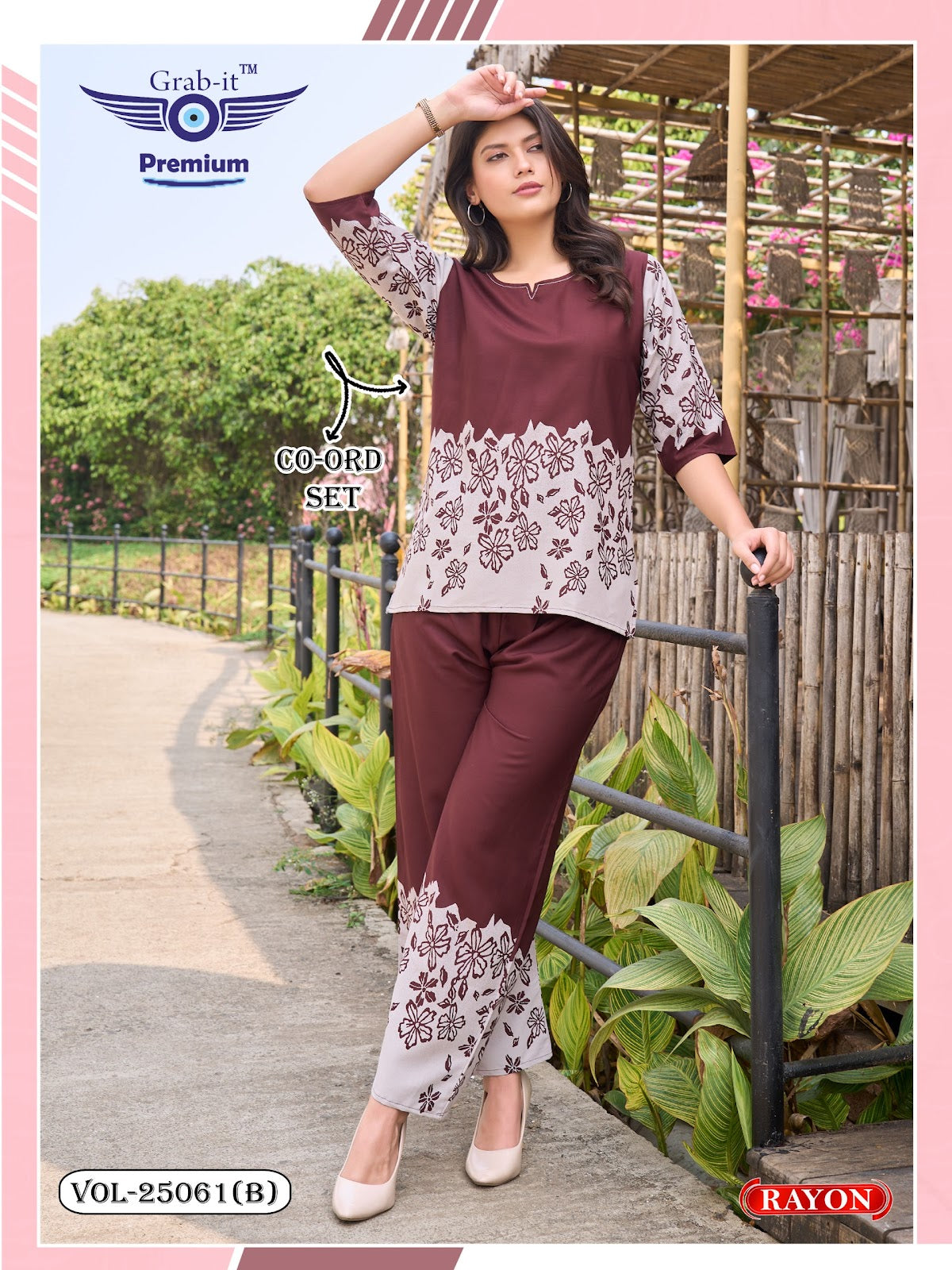 Vol 25061 B Grab It Rayon Co Ord Set Manufacturer Ahmedabad