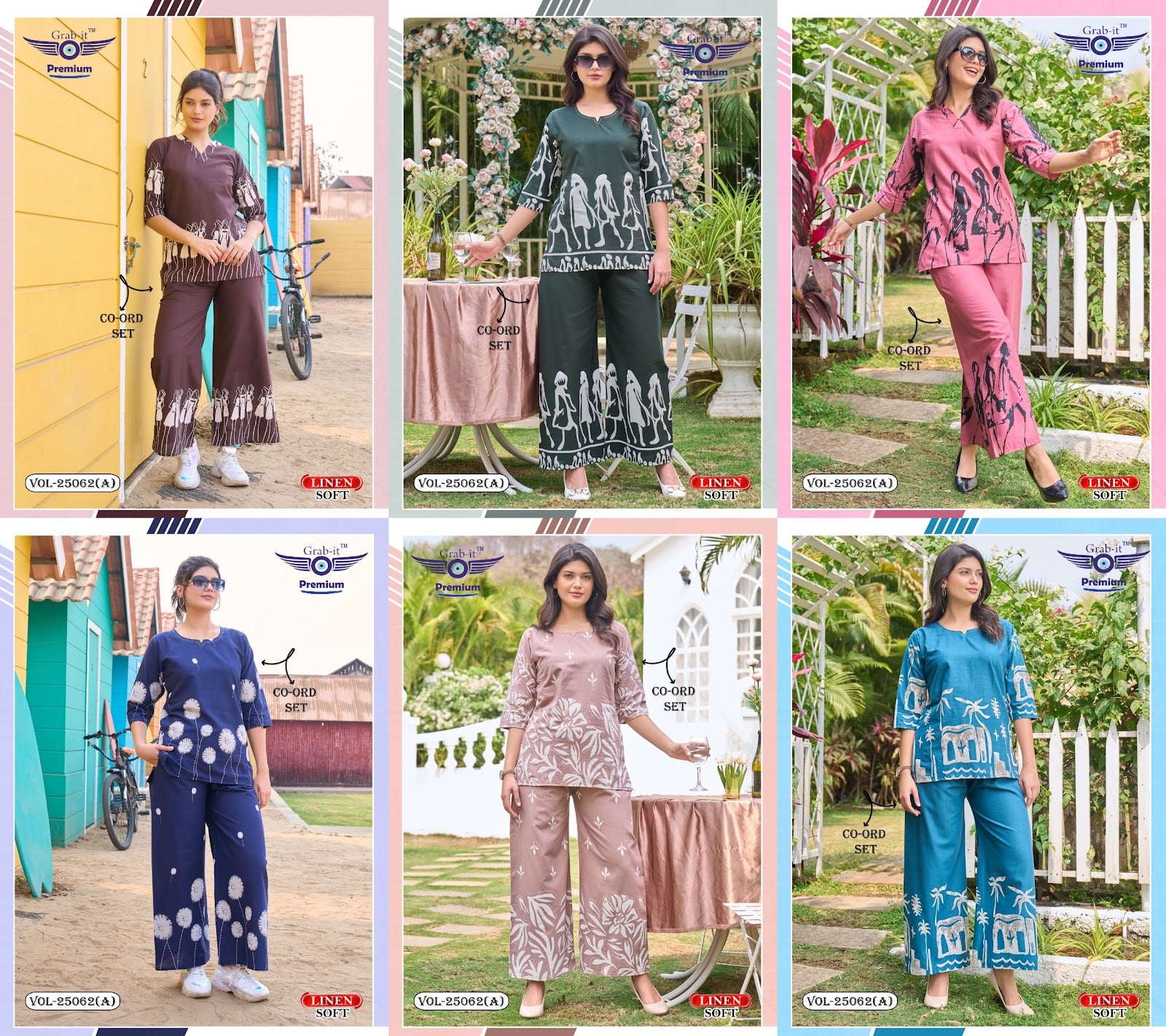 Vol 25062 A Grab It Linen Co Ord Set Wholesale