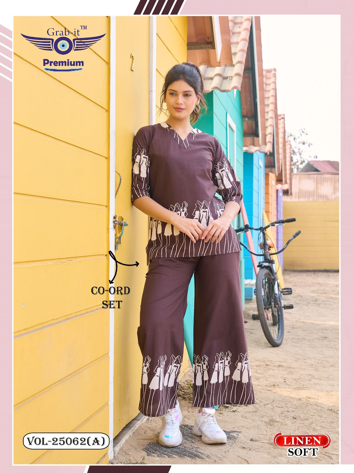 Vol 25062 A Grab It Linen Co Ord Set Wholesale