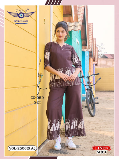 Vol 25062 A Grab It Linen Co Ord Set Wholesale