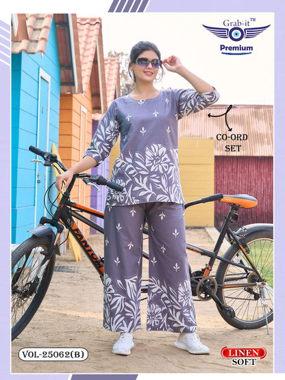 Vol 25062 B Grab It Linen Co Ord Set Wholesaler