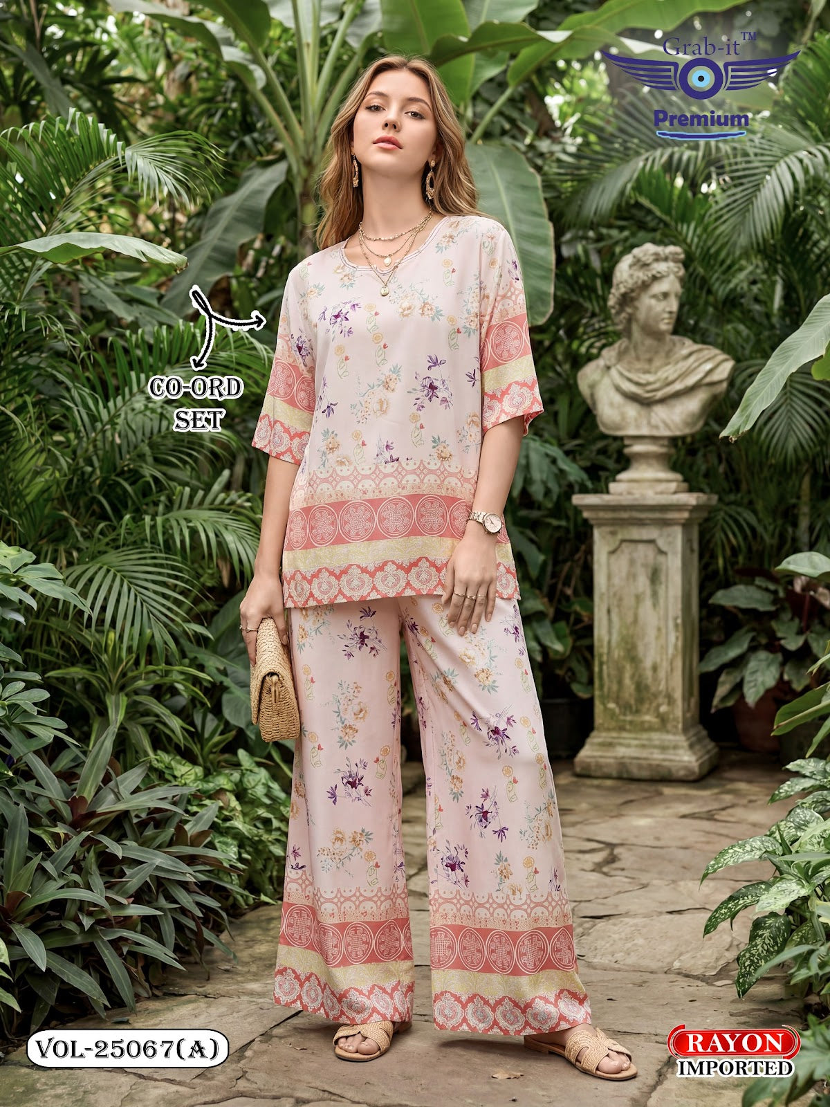 Vol 25067 A Grab It Imported Co Ord Set Supplier Ahmedabad