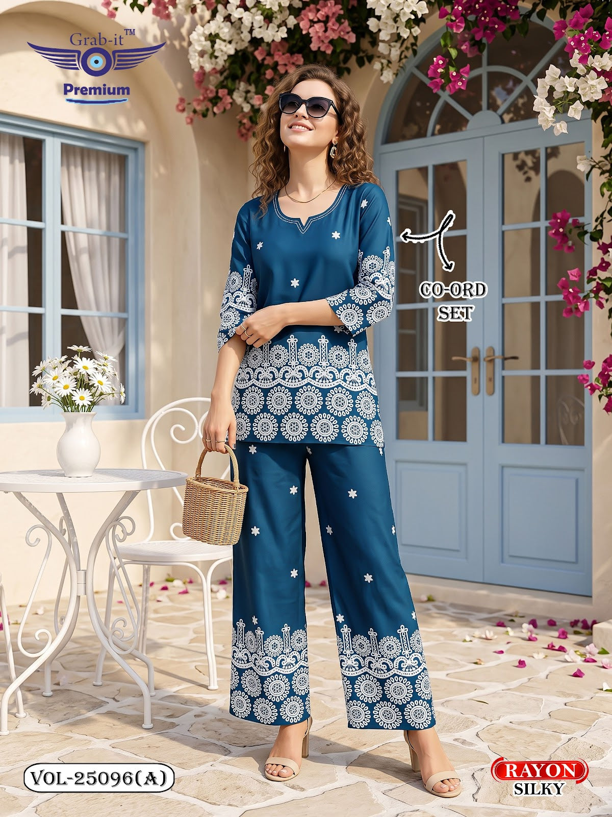 Vol 25096 A Grab It Rayon Co Ord Set Manufacturer India