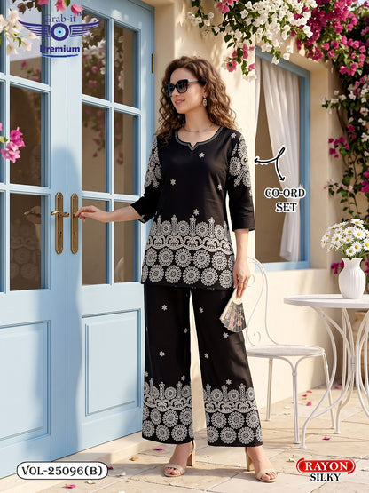 Vol 25096 B Grab It Rayon Co Ord Set Wholesale Price