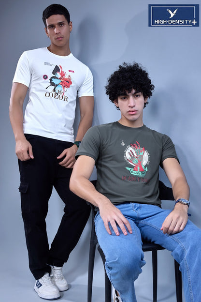 Vol 254 To 263 High Density Honey Comb Mens Tshirts Exporter