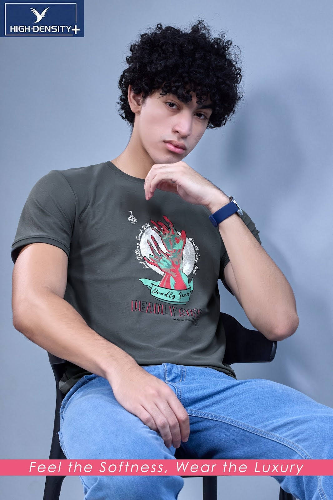 Vol 254 To 263 High Density Honey Comb Mens Tshirts Exporter