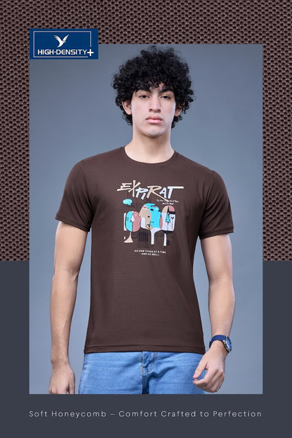 Vol 254 To 263 High Density Honey Comb Mens Tshirts Exporter