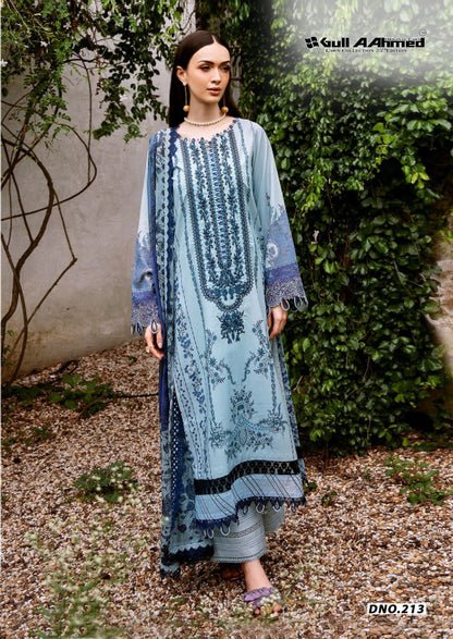 Vol 25 Lawn Collection Gul Ahmed Karachi Salwar Suits Manufacturer Gujarat