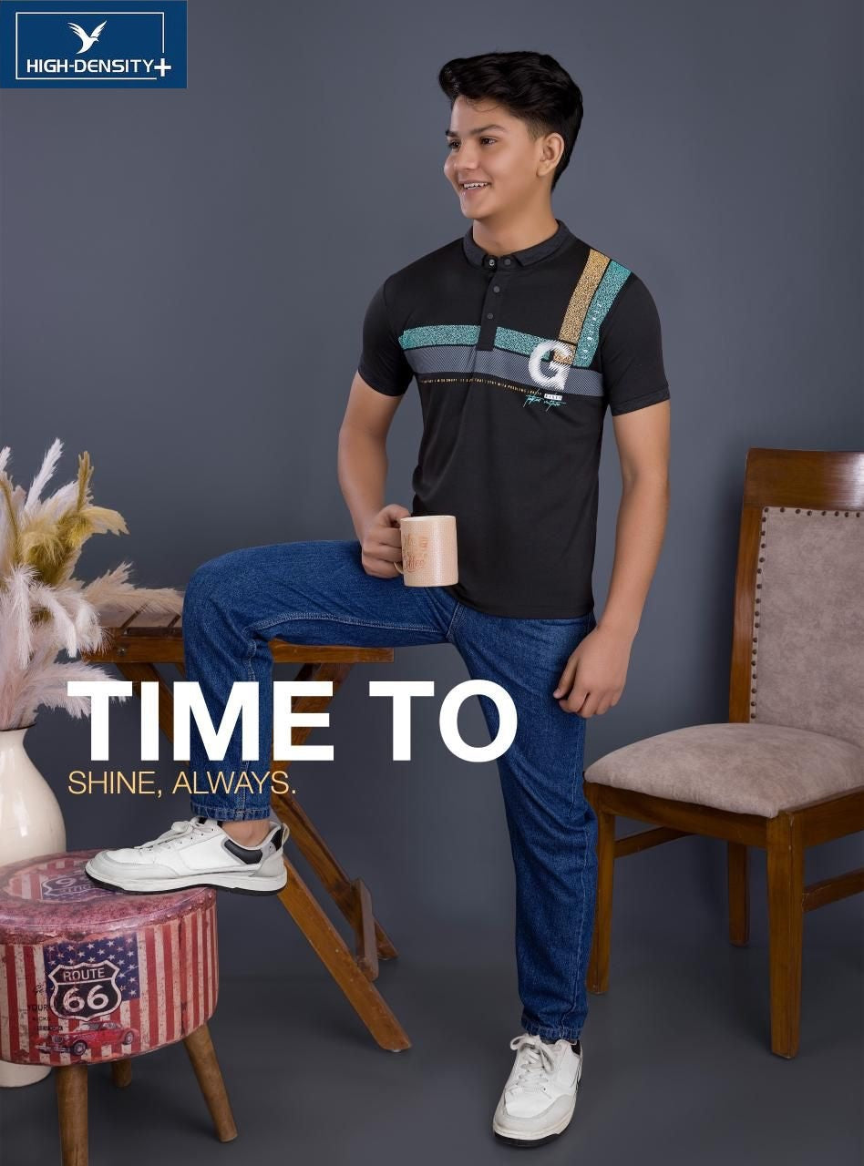 Vol 2715 To 2722 High Density Canvas Boys Tshirt Manufacturer Gujarat