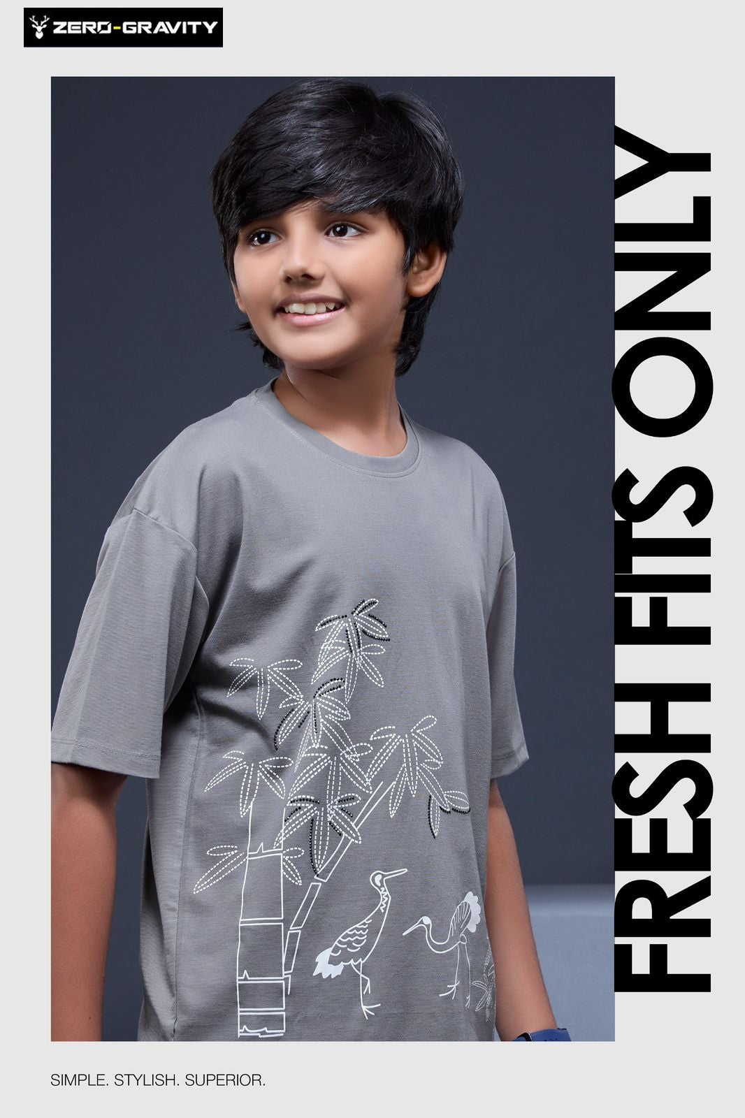 Vol 272 To 279 Zero Gravity Lycra Boys Tshirt Supplier