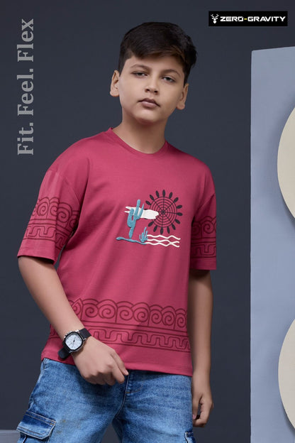 Vol 272 To 279 Zero Gravity Lycra Boys Tshirt Supplier