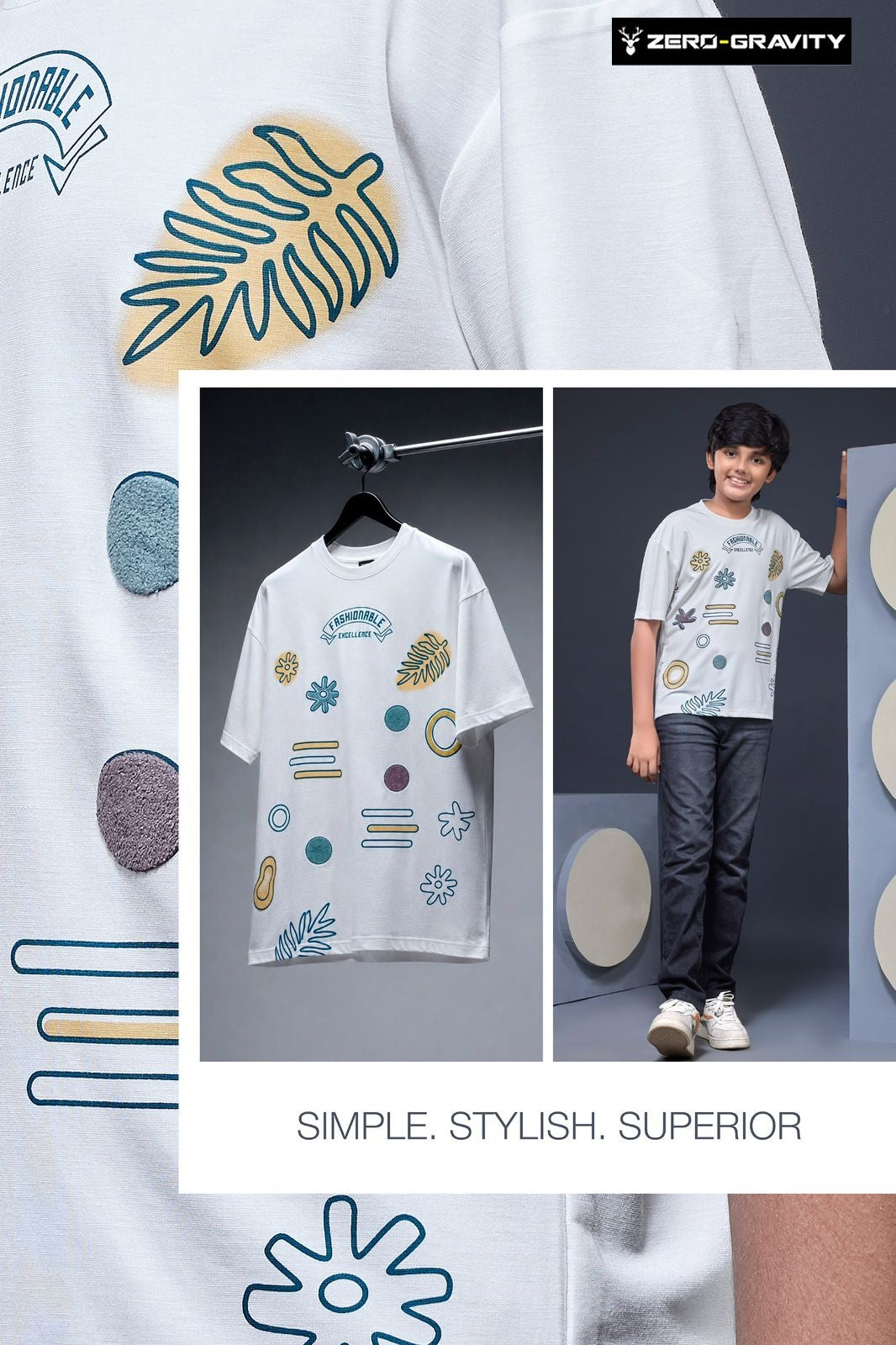 Vol 272 To 279 Zero Gravity Lycra Boys Tshirt Supplier