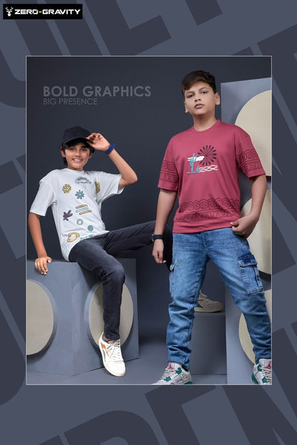 Vol 272 To 279 Zero Gravity Lycra Boys Tshirt Supplier