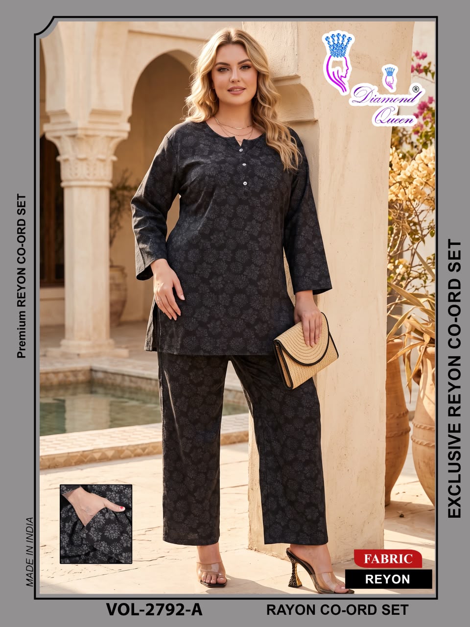 Vol 2789-2794 Diamond Queen Rayon 22Kg Co Ord Set Manufacturer Gujarat