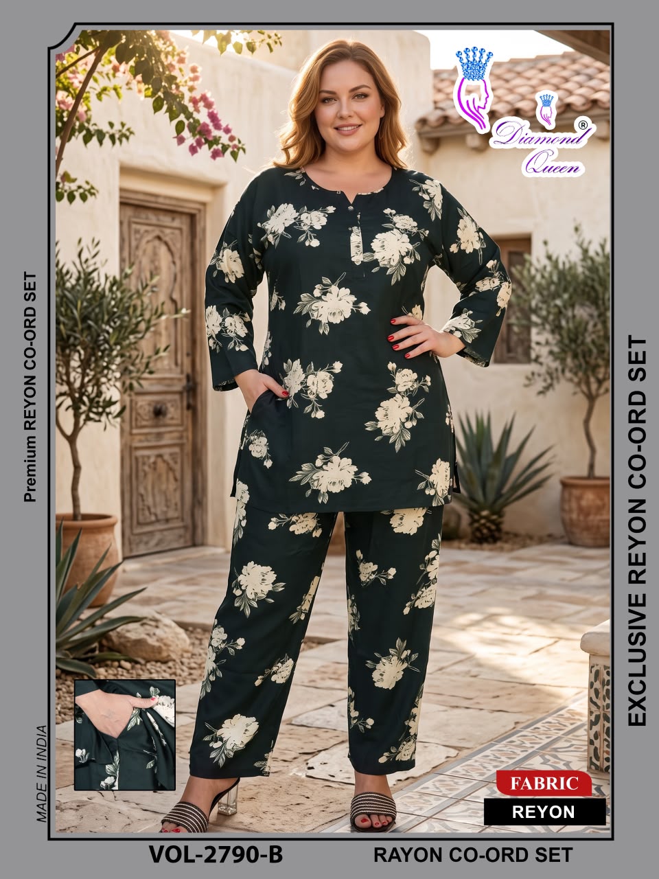 Vol 2789-2794 Diamond Queen Rayon 22Kg Co Ord Set Manufacturer Gujarat