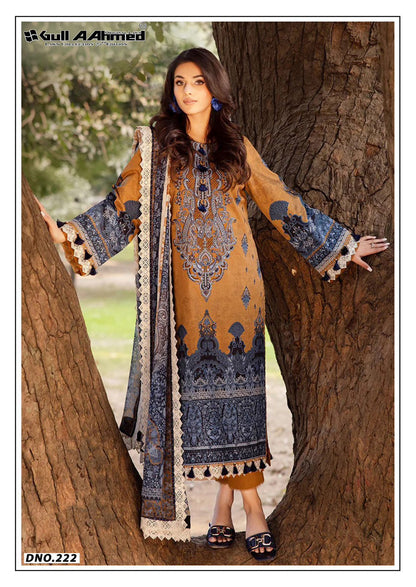 Vol 27 Lawn Collection Gul Ahmed Karachi Salwar Suits Wholesaler Ahmedabad
